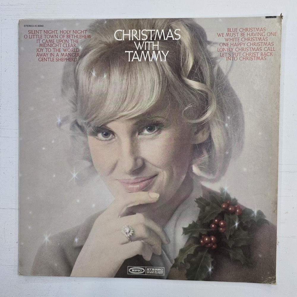 Tammy Wynette - Christmas With Tammy LP NM/VG+ Country 1970 Vintage Vinyl Stereo
